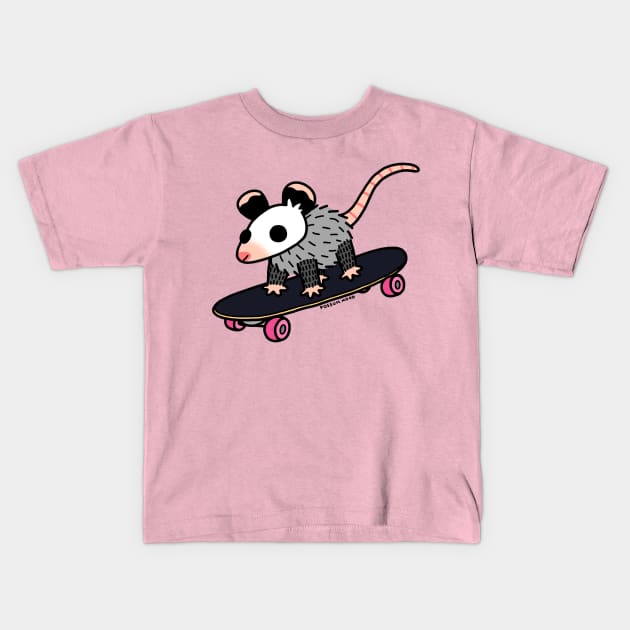 Sk8in Kids T-Shirt by Possum Mood